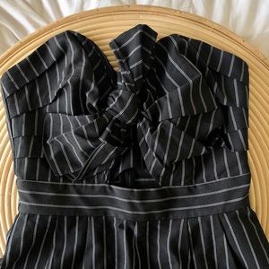 Formal strapless jumpsuit